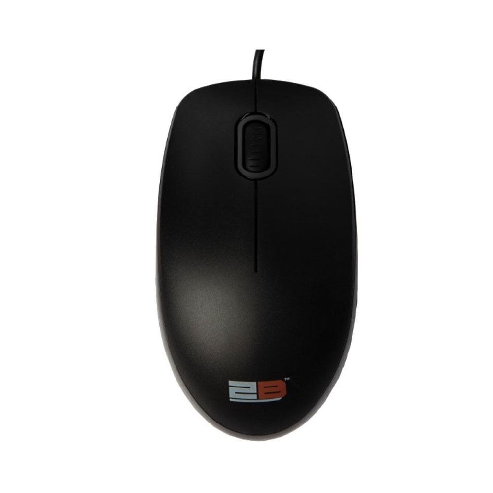 2B (MO663) Business Series Wired Mouse - 2M - Black - الصورة 2