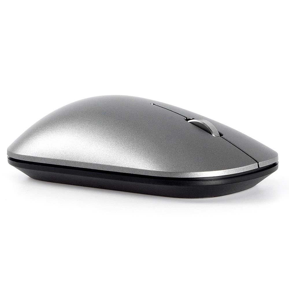 توبى (MO876) ماوس أوبتيكال Slim لاسلكي 2.4 جيجا هرتز with Blue Light - رمادي - الصورة 3