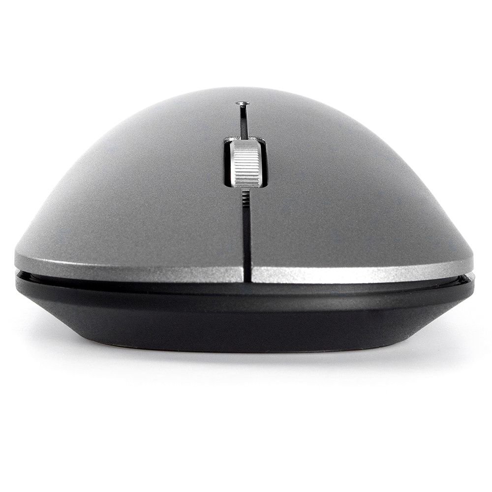 توبى (MO876) ماوس أوبتيكال Slim لاسلكي 2.4 جيجا هرتز with Blue Light - رمادي - الصورة 4
