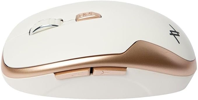 L'AVVENTO (MO34W) 2.4GHz Wireless Mouse - White*Gold - الصورة 2