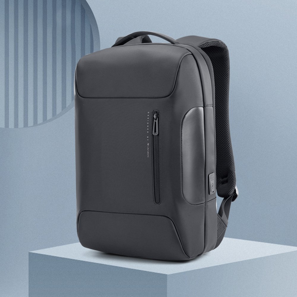 L'AVVENTO (BG406) Laptop Backpack fits up to 15.6" - Black - الصورة 5