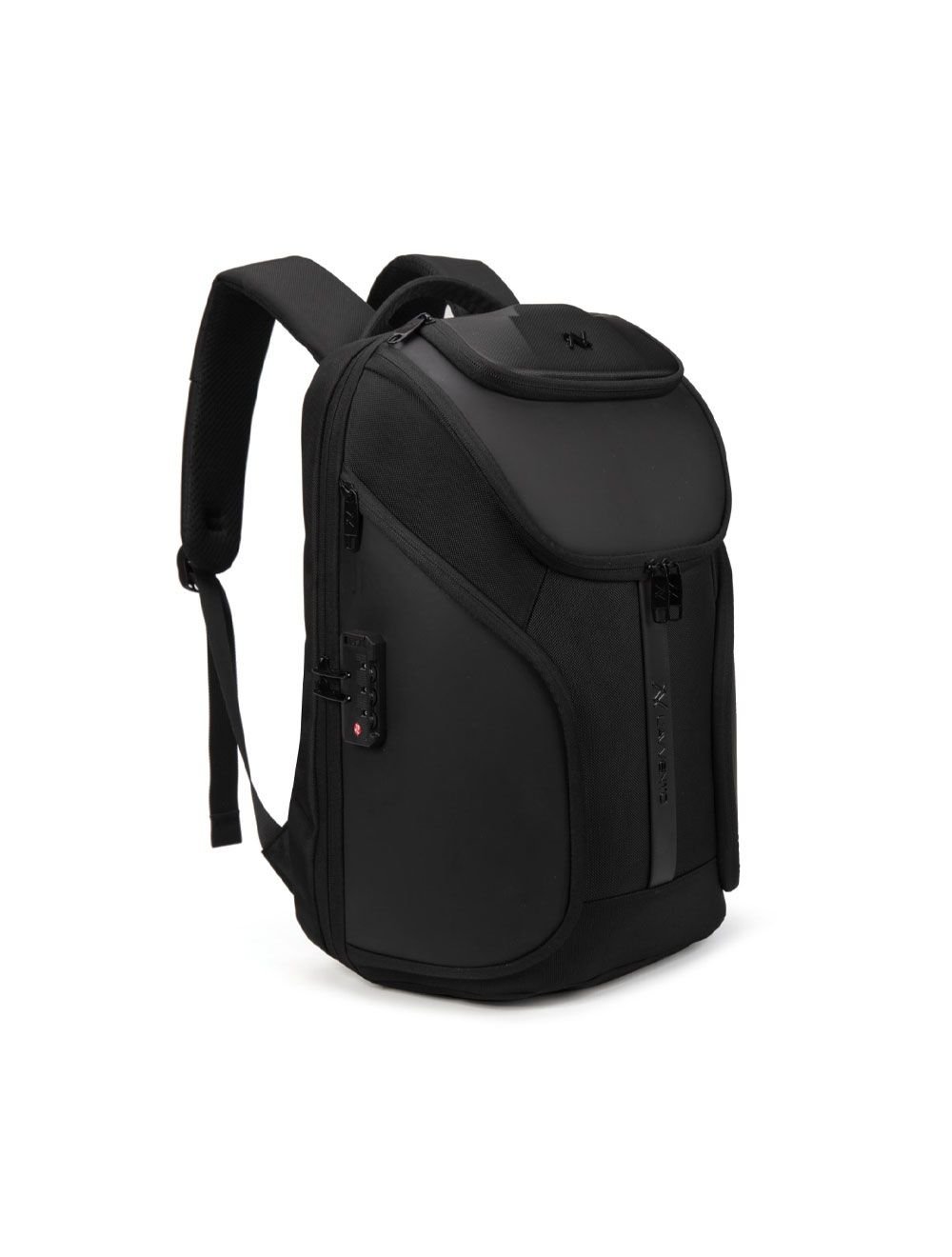 L'AVVENTO (BG944) Casual Laptop Designed For everyday Use fits up to 15.6” made by Water Resistant and anti-theft style Backpack - Black - الصورة 6