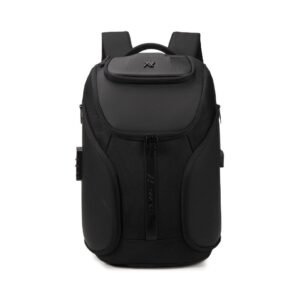 L'AVVENTO (BG944) Casual Laptop Designed For everyday Use fits up to 15.6” made by Water Resistant and anti-theft style Backpack - Black