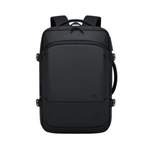 L'AVVENTO (BG937) Business & Travel Backpack Anti-Theft Backpack fit up to 15.6” High -Density Nylon Water-Resistant, Polyester - Black