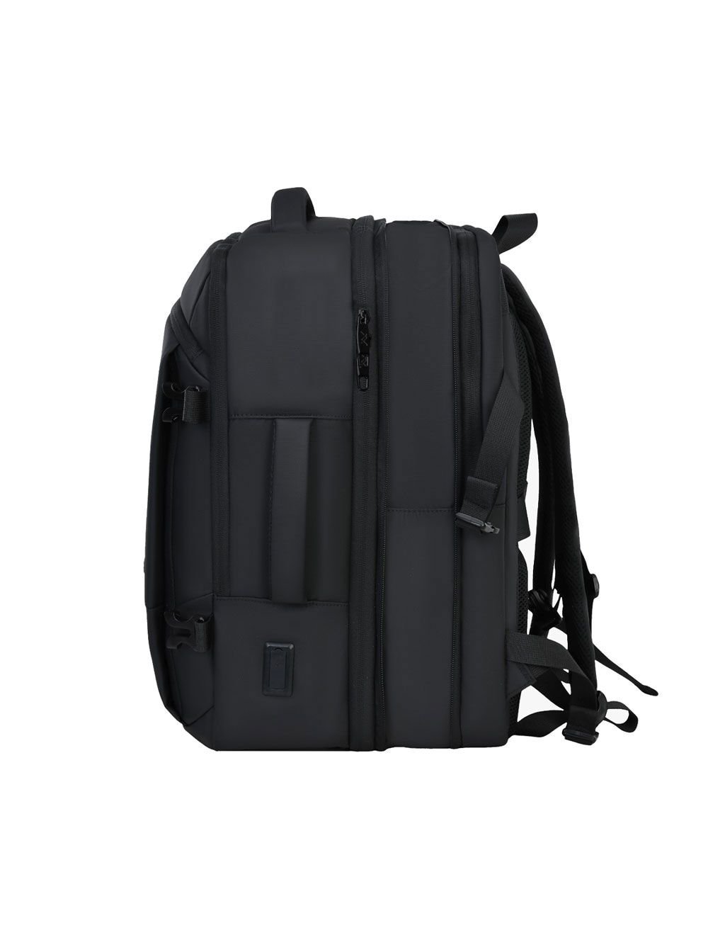 L'AVVENTO (BG937) Business & Travel Backpack Anti-Theft Backpack fit up to 15.6” High -Density Nylon Water-Resistant, Polyester - Black - الصورة 2