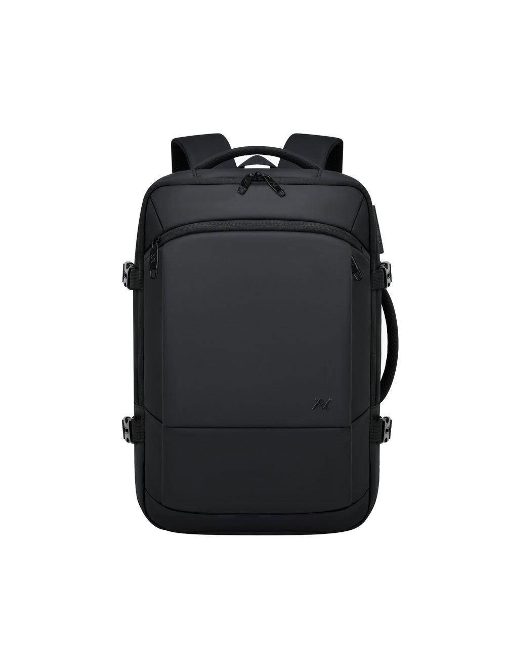 L'AVVENTO (BG937) Business & Travel Backpack Anti-Theft Backpack fit up to 15.6” High -Density Nylon Water-Resistant, Polyester - Black